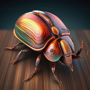 3D model Chrysolina oricalcia (STL)