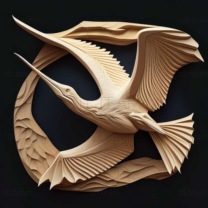 3D модель Стеноптілія крилоподібна (STL)