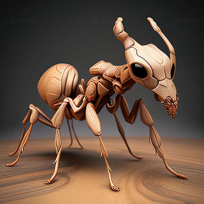 3D model Nesomyrmex tamatavensis (STL)