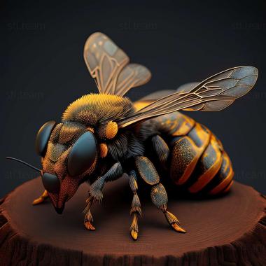 3D модель Megachile concinna (STL)