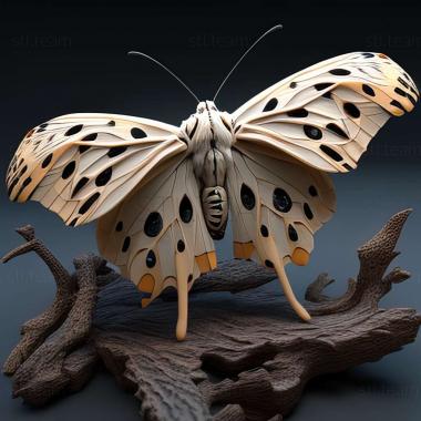 3D model Parnassius glacialis (STL)