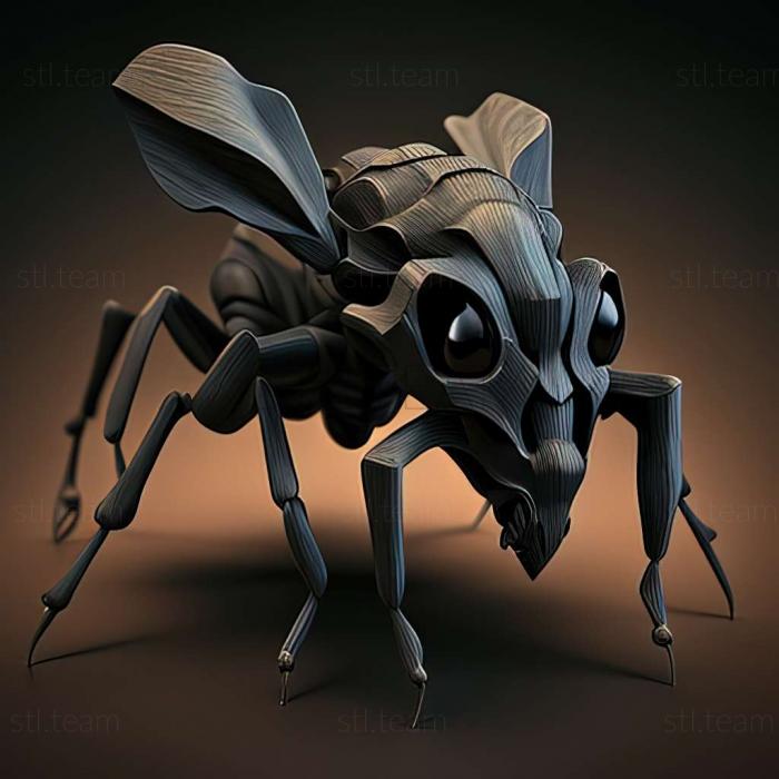 3D model Polyrhachis ypsilon (STL)