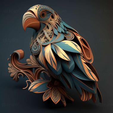 3D модель Caribena versicolor (STL)