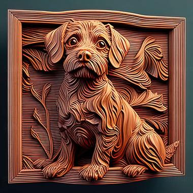 3D модель Коко собака известное животное (STL)