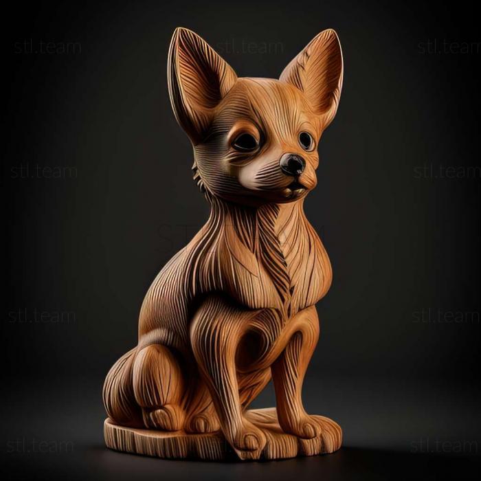 3D model Small Belgian Dogs dog (STL)