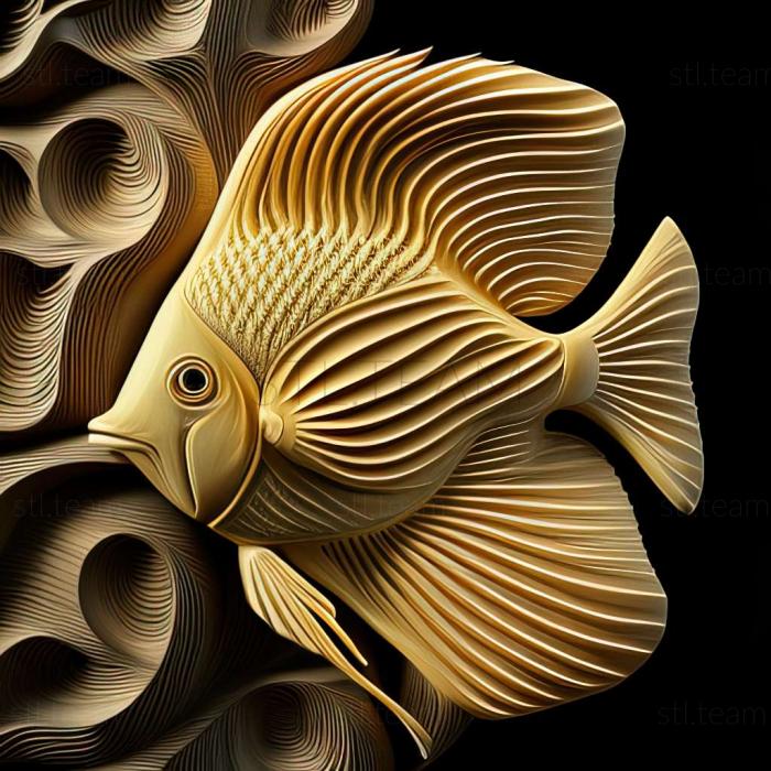 Butterfly fish fish