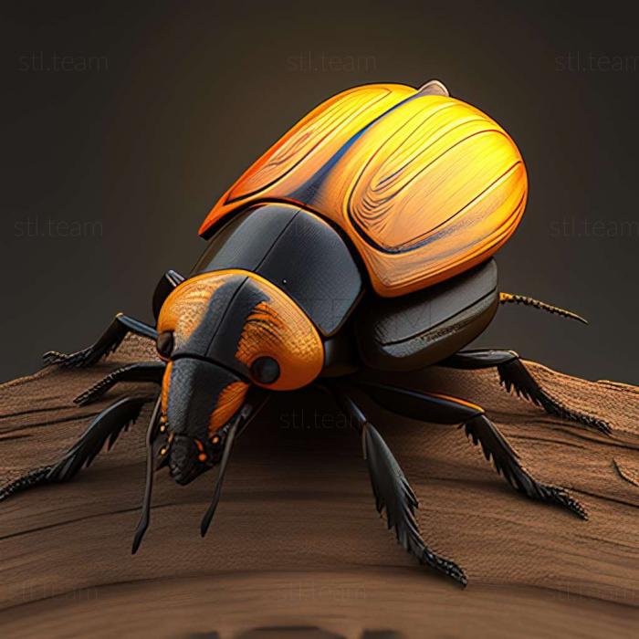 3D model Nicrophorus defodiens (STL)