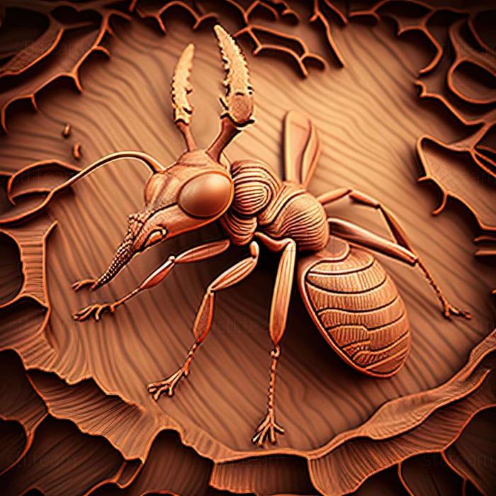 3D model Camponotus kugleri (STL)