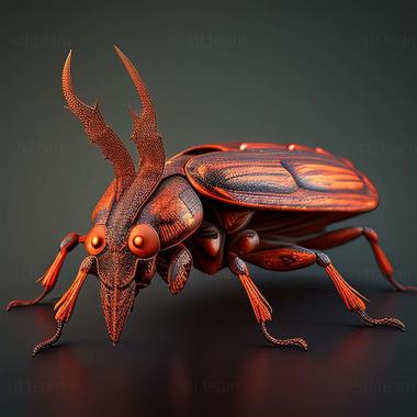 3D model Cantharis sucinokotejai (STL)