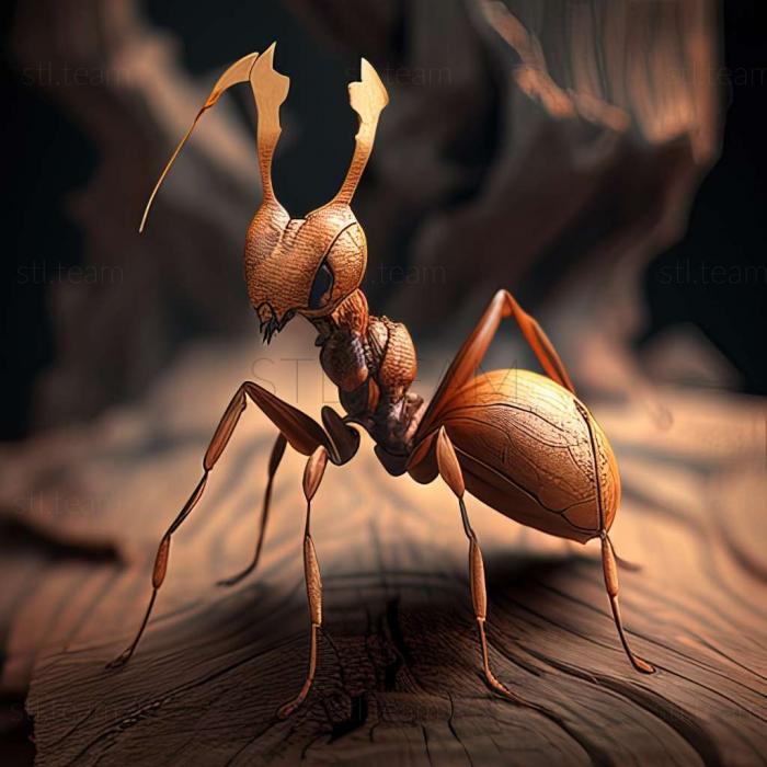 3D model Nesomyrmex koebergensis (STL)