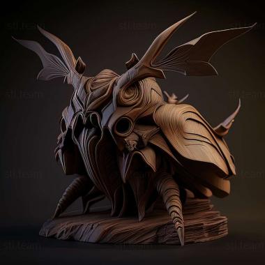 3D model Nicrophorus satanas (STL)