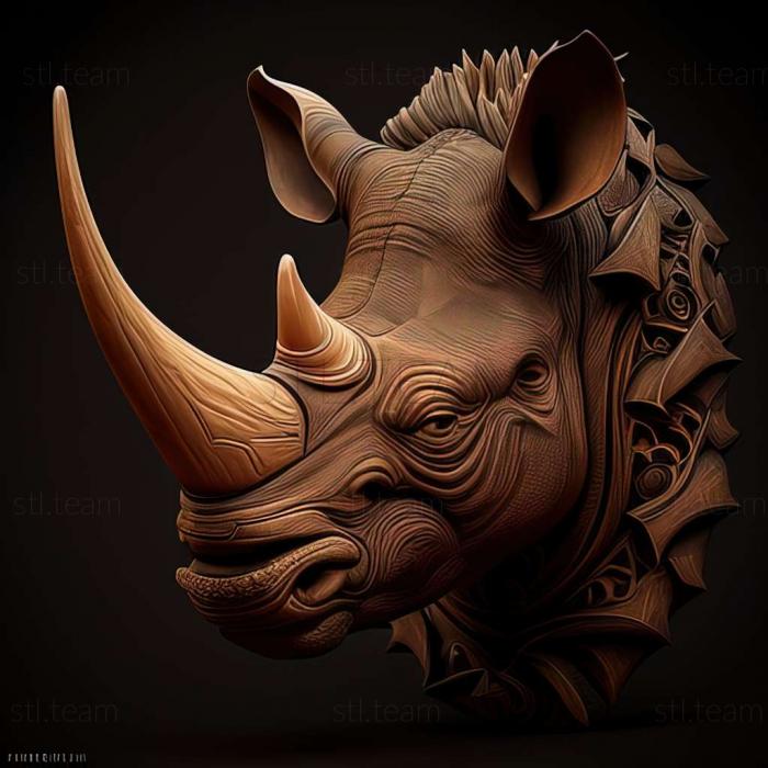 3D модель Rhinoraja kujiensis (STL)