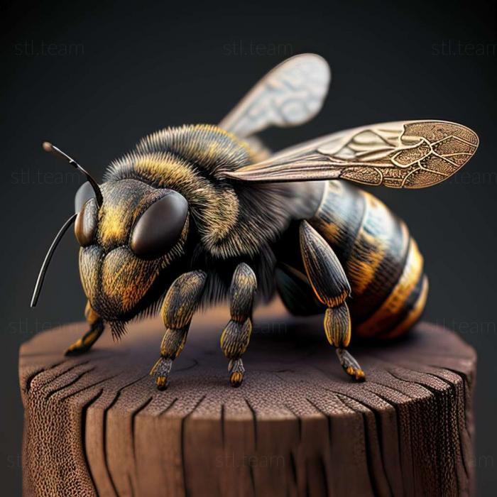 Animals Megachile minutissima