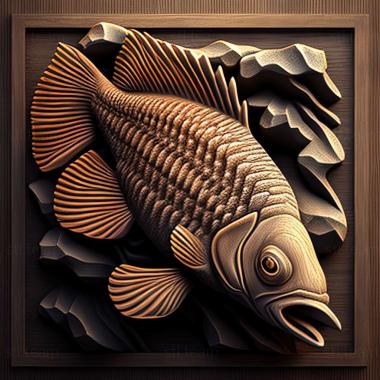 3D модель Neolamprologus multifasciatus (STL)