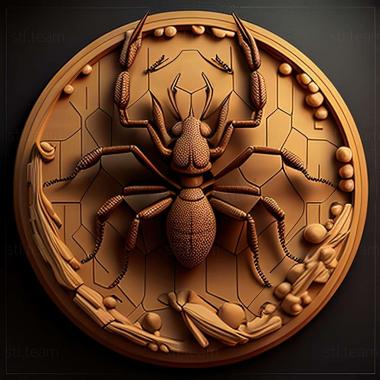 3D модель Pheidole antipodum (STL)