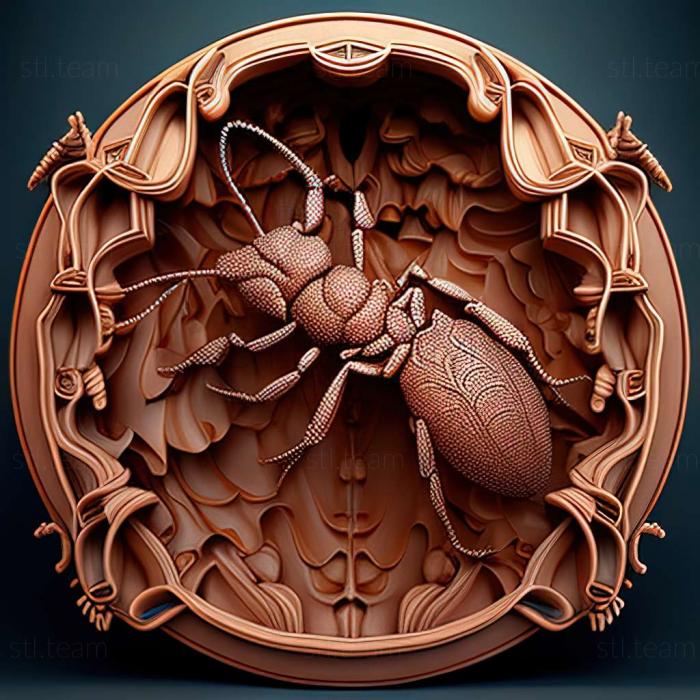 3D модель Pheidole branstetteri (STL)