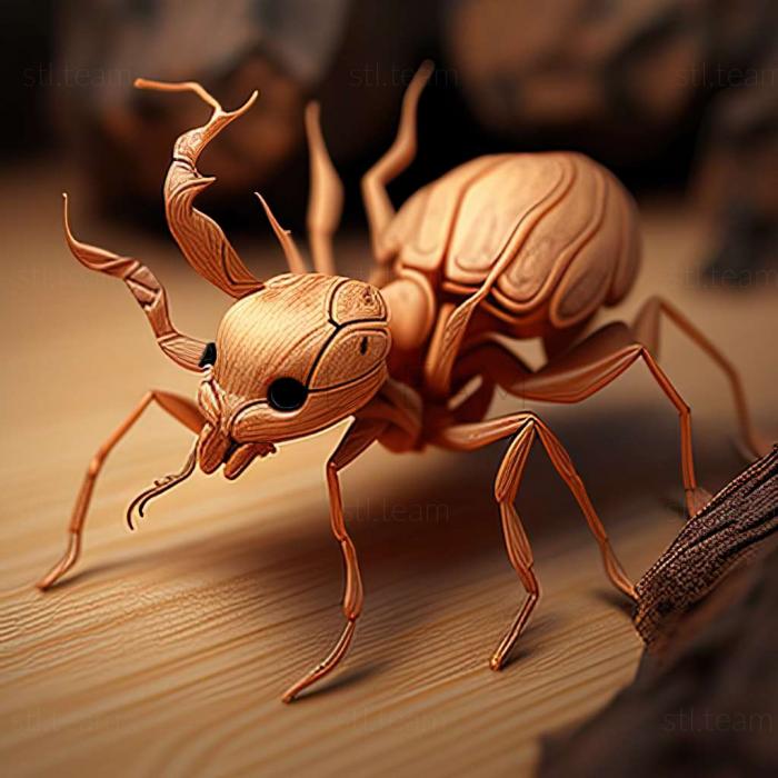 3D model Pheidole antipodum (STL)