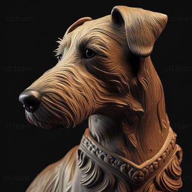 3D model Valencian Rater dog (STL)