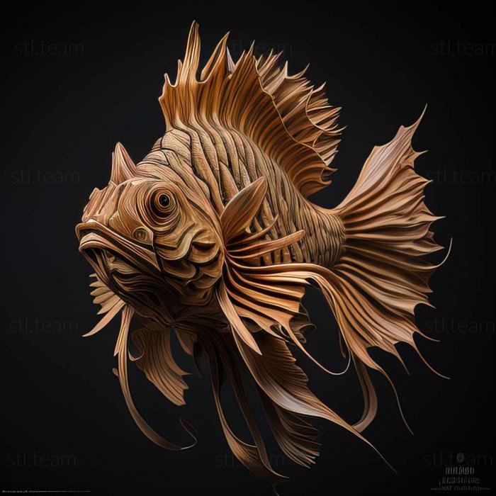 Animals Dutch lionhead fish