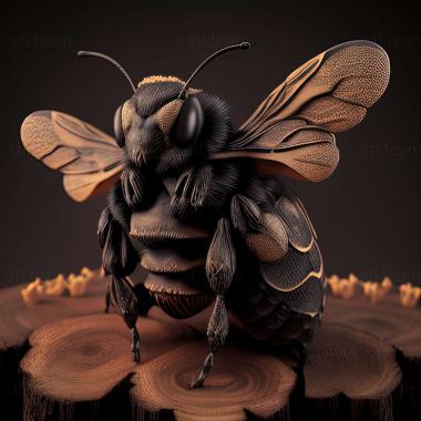 3D модель Osmia xanthomelana (STL)