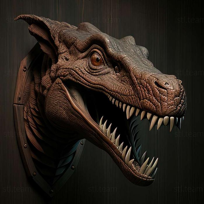 3D модель Erythrosuchus africanus (STL)