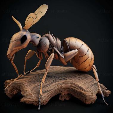 3D модель Camponotus amamianus (STL)