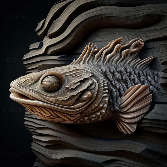 3D модель Thorogobius ephippiatus (STL)