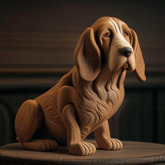 3D model The Austrian Hound dog (STL)