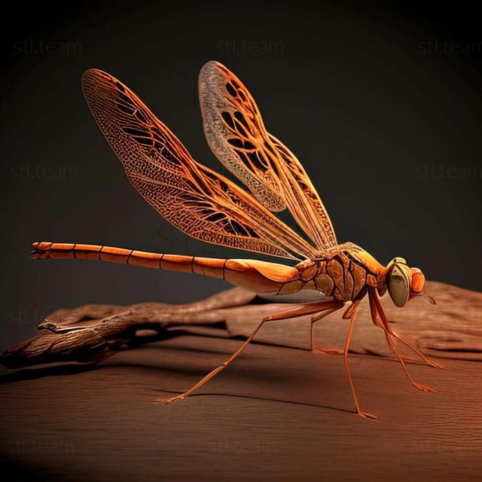 3D model Ceriagrion junceum (STL)