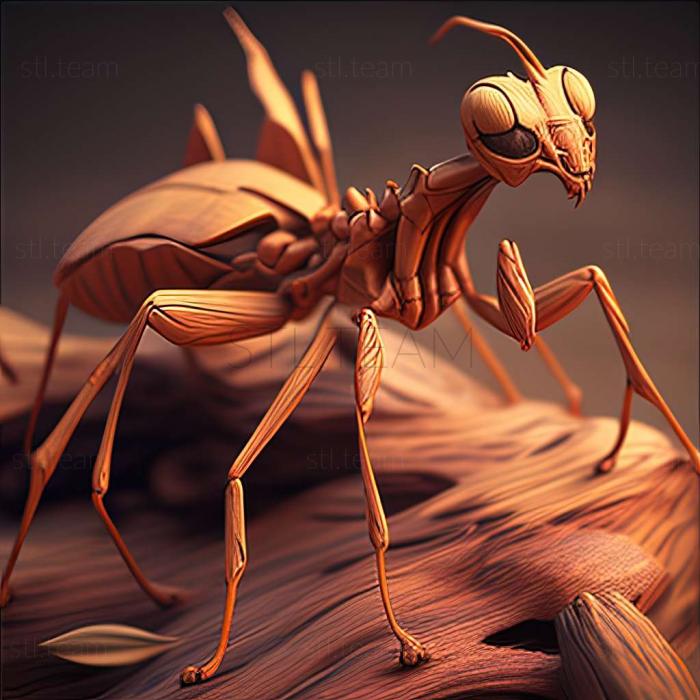 3D model Dorymyrmex bicolor (STL)