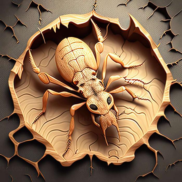 3D модель Pheidole infernalis (STL)