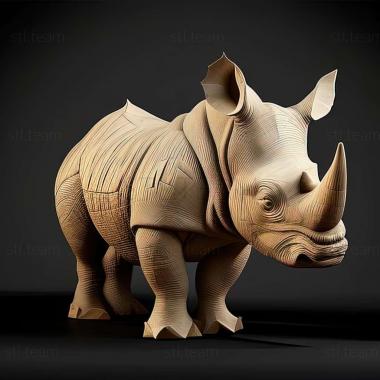 3D model Macropanesthia rhinoceros (STL)