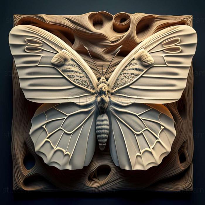 3D модель Parnassius glacialis (STL)