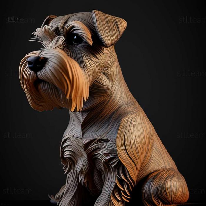 Zwergschnauzer dog