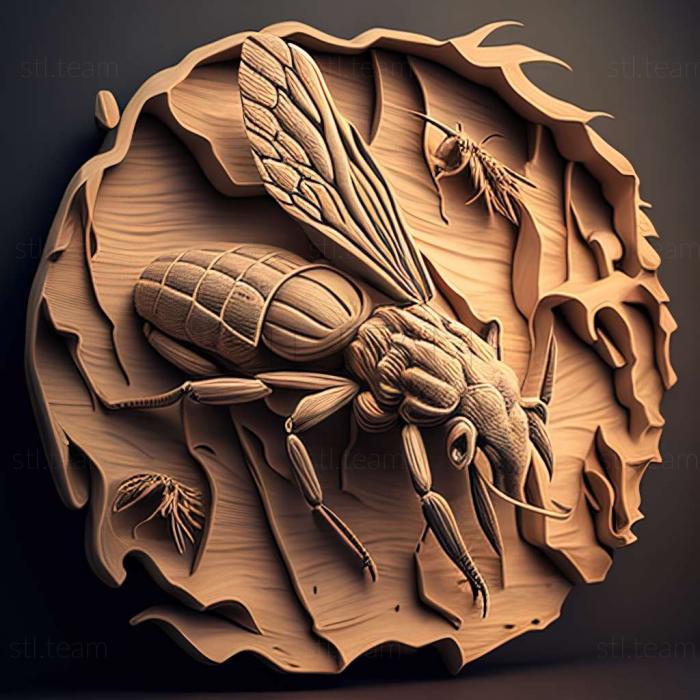 3D модель Hylaeus аборигенський (STL)