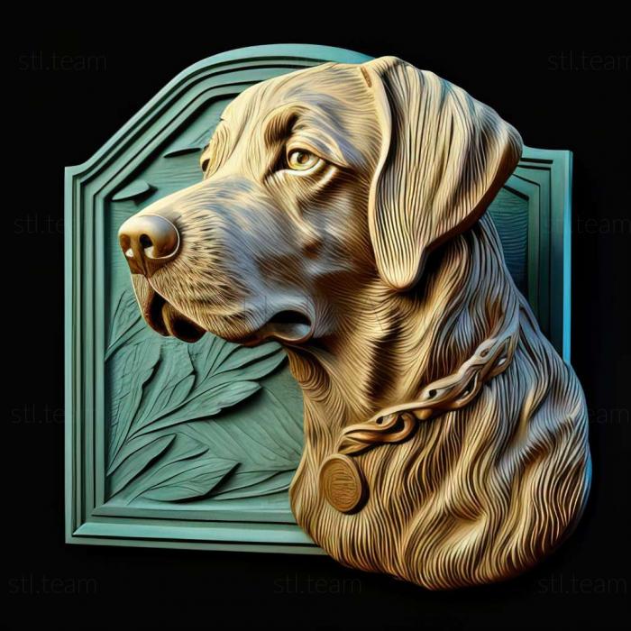 3D model Lancashire Healer dog (STL)