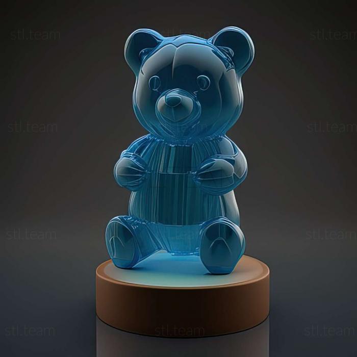 3D model gummy bear 3d model (STL)