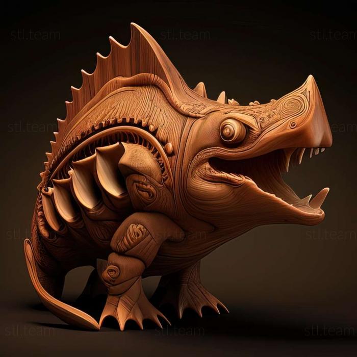 3D model Candelariodon barberenai (STL)