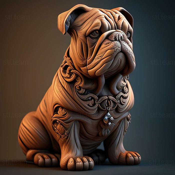 Animals Bulldog campeiro dog