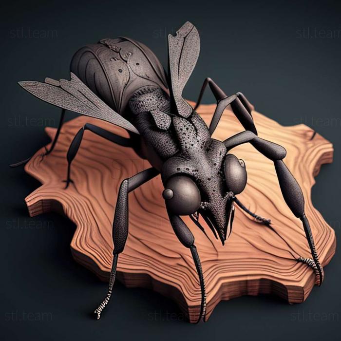 3D модель Polyrhachis brachyspina (STL)