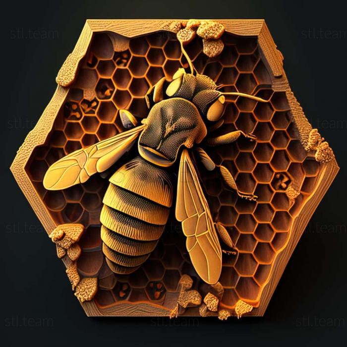 3D модель Osmia xanthomelana (STL)