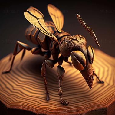 3D model Camponotus nigriceps (STL)