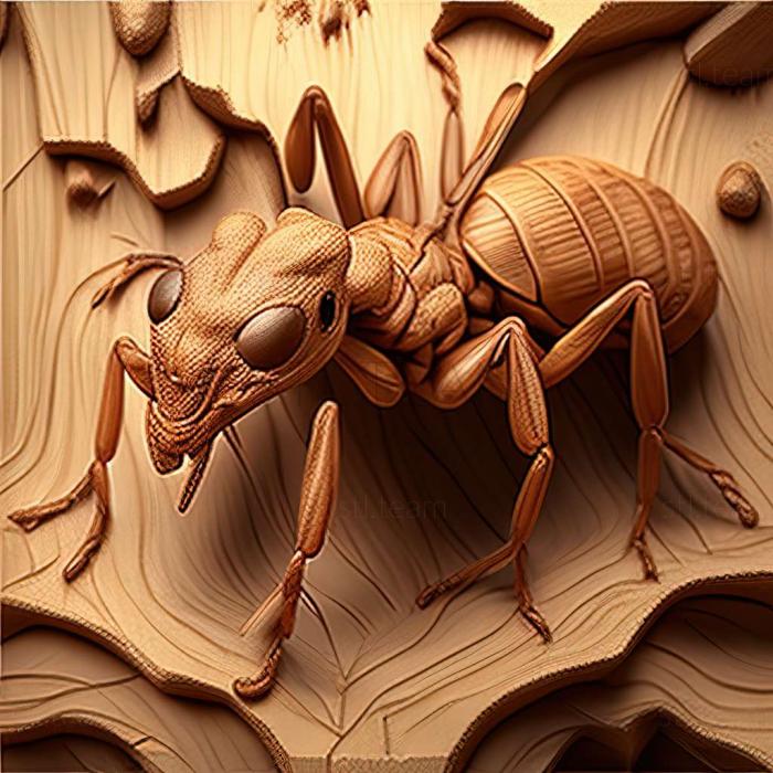 3D модель Pseudomyrmex baros (STL)