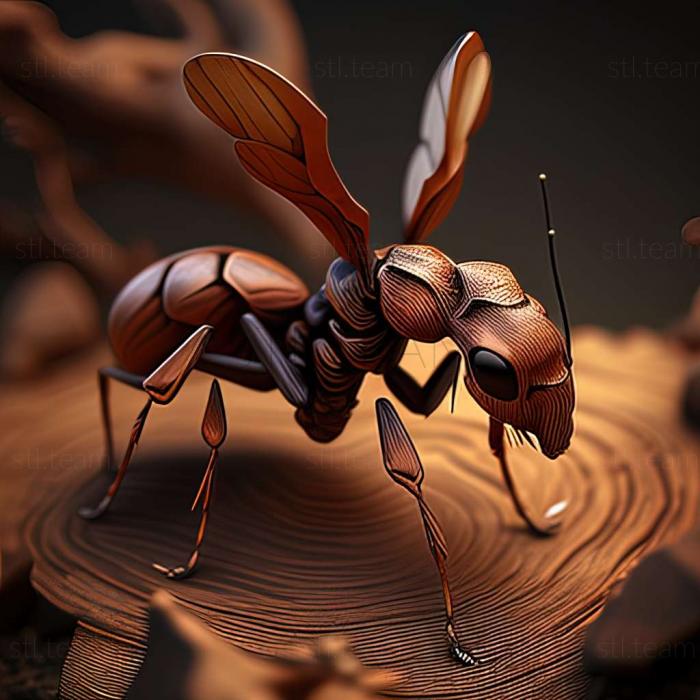3D модель Camponotus kopetdaghensis (STL)