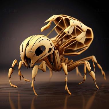 3D model Pheidole cavifrons (STL)