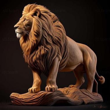 3D model Cecil lion famous animal (STL)