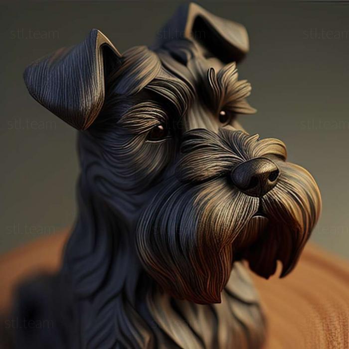 Zwergschnauzer dog