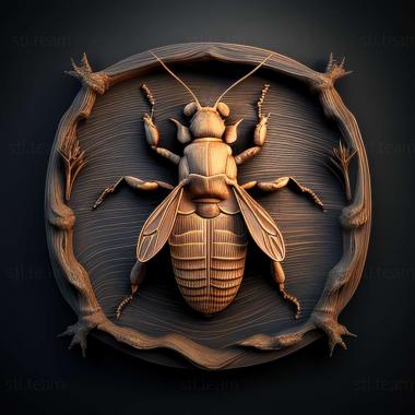 3D модель Myrmecina graminicola (STL)