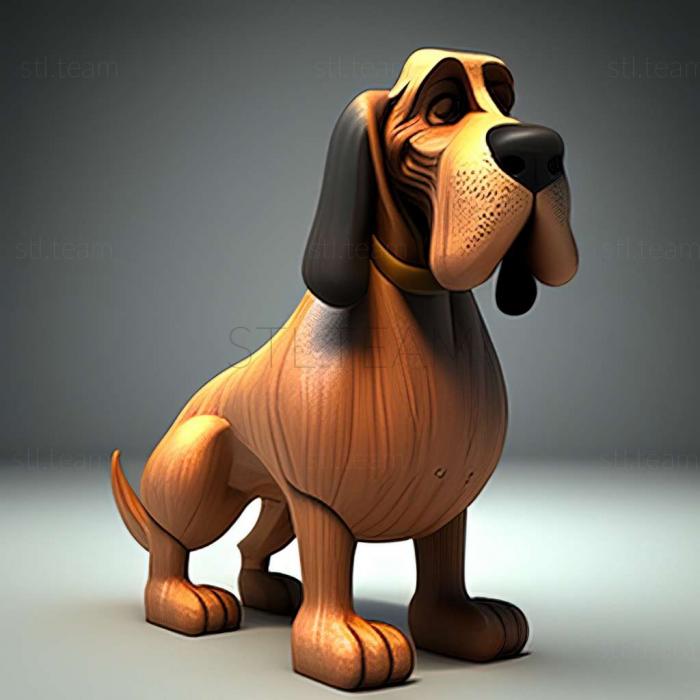 3D model The Smoland Hound dog (STL)