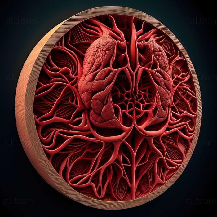 3D модель Неоциема эритросома (STL)